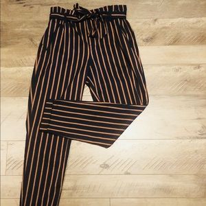 Zara paper bag waist pants!